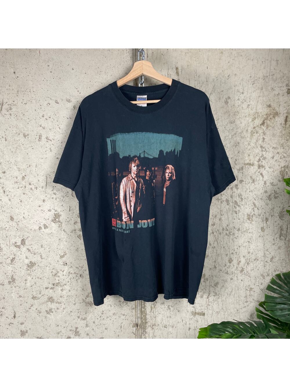 Vintage Bon Jovi Have a Nice Day North American Tour XL Band Tee
